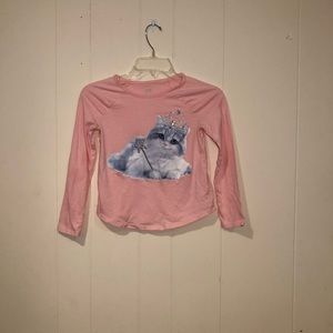 Long sleeve pink shirt
